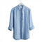 Antigua – Classic linen shirt Sky Blue